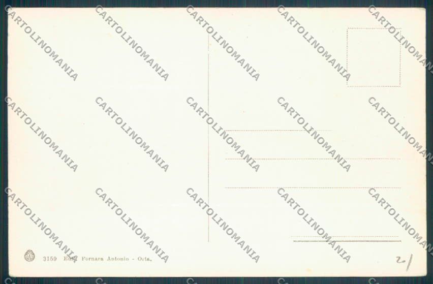 Verbania Orta cartolina ZQ7409 – retro