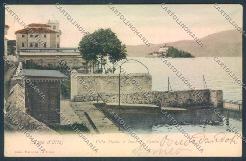Verbania Orta cartolina ZQ7415 – fronte