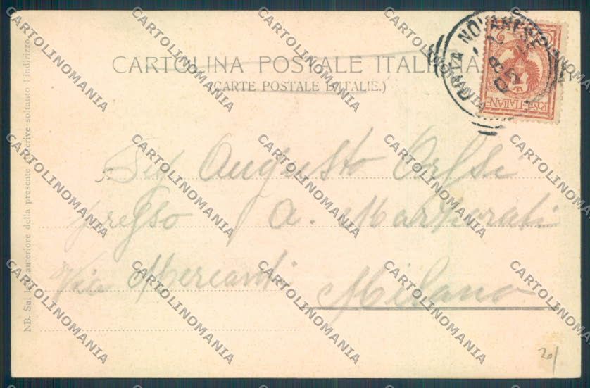 Verbania Orta cartolina ZQ7415 – retro