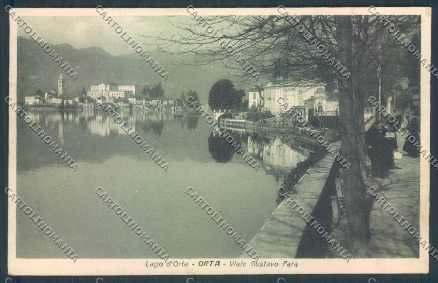 Verbania Orta cartolina ZQ7418 – fronte
