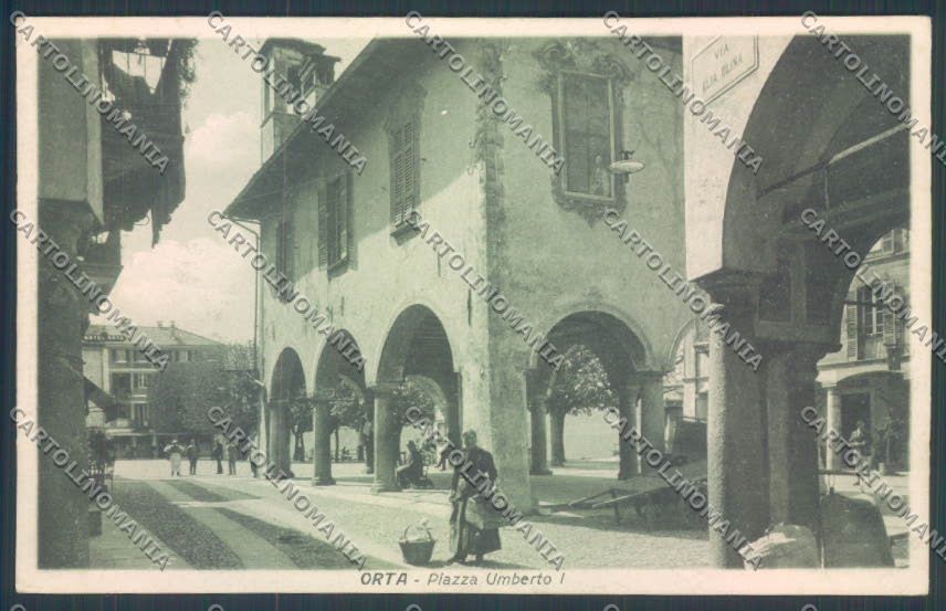 Verbania Orta cartolina ZQ7422 – fronte