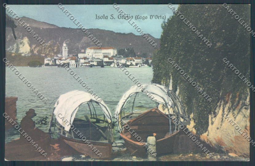 Verbania Orta Barca cartolina ZQ7423 – fronte