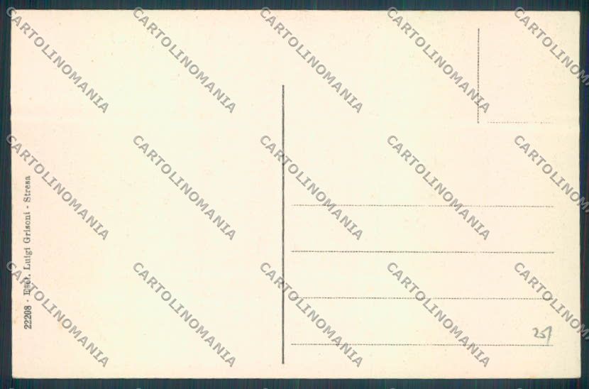 Verbania Orta Barca cartolina ZQ7423 – retro