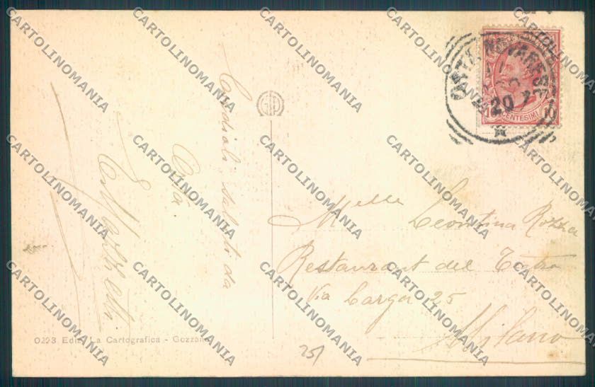 Verbania Orta cartolina ZQ7427 – retro