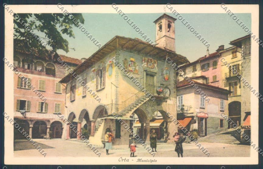 Verbania Orta cartolina ZQ7428 – fronte