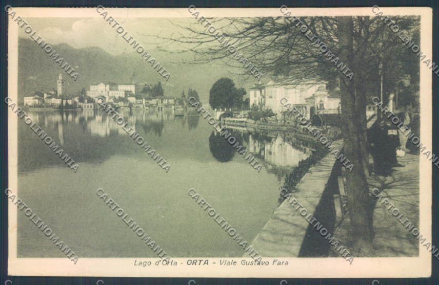 Verbania Orta cartolina ZQ7432 – fronte