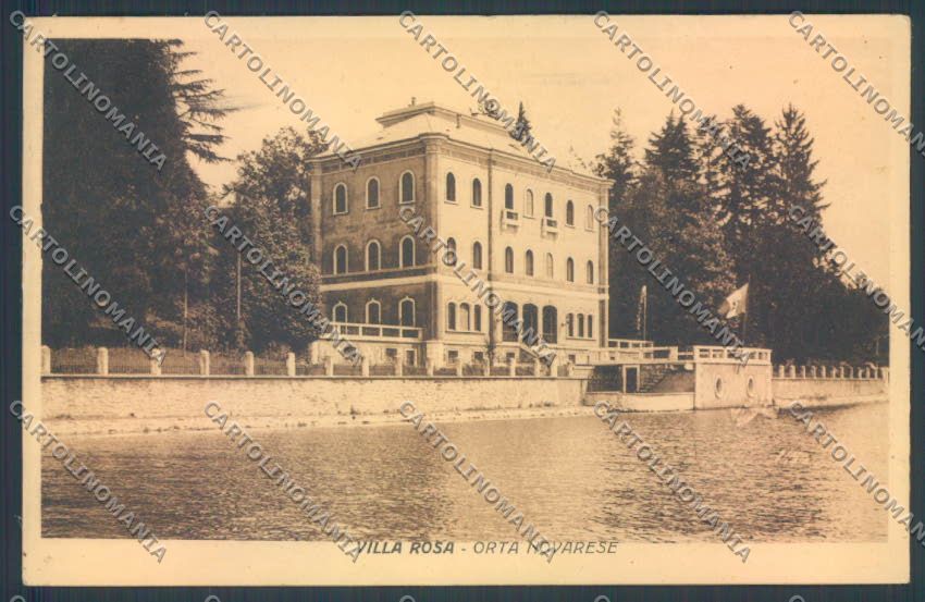 Verbania Orta PIEGHINA cartolina ZQ7434 – fronte