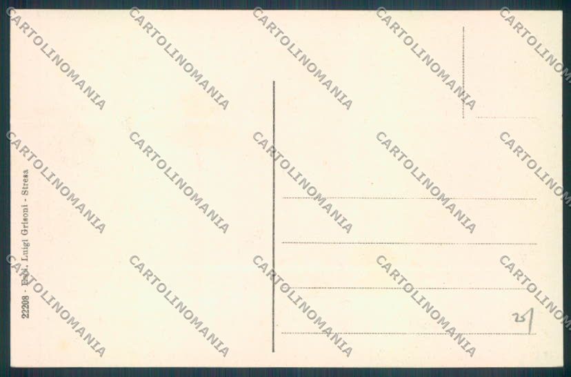 Verbania Orta Barca cartolina ZQ7436 – retro