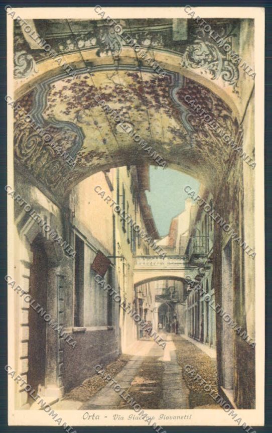 Verbania Orta cartolina ZQ7437 – fronte