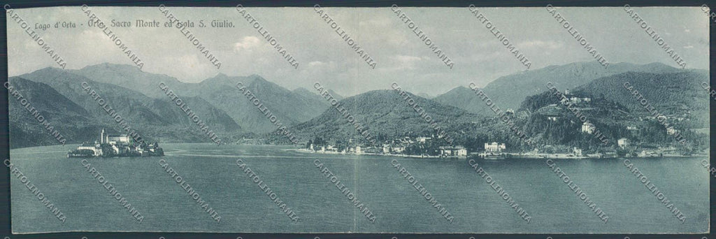 Verbania Orta Doppia cartolina ZQ7438 – fronte
