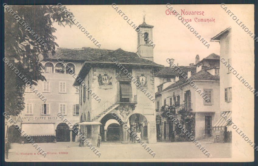 Verbania Orta cartolina ZQ7440 – fronte