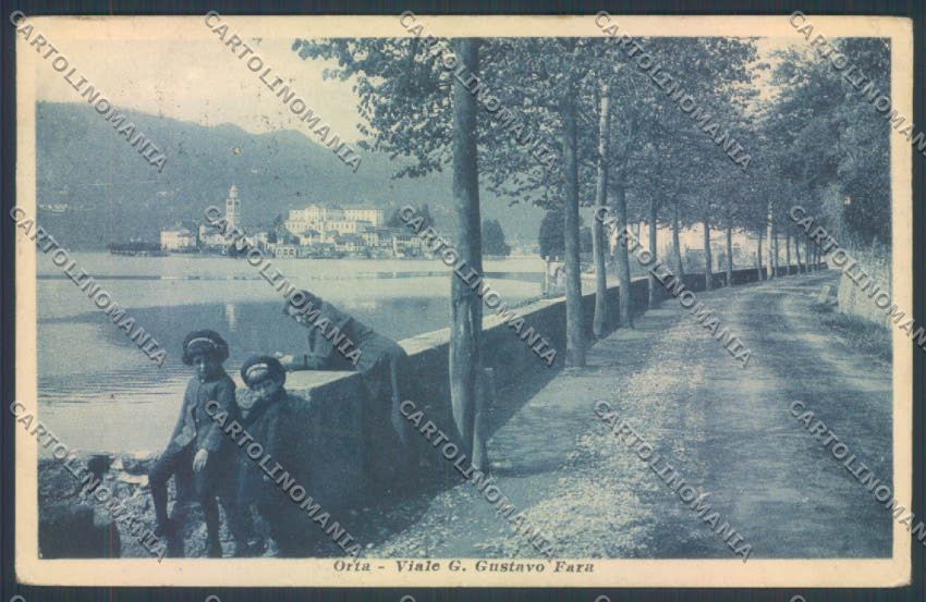 Verbania Orta cartolina ZQ7446 – fronte