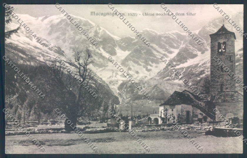 Verbania Macugnaga cartolina ZQ7447 – fronte