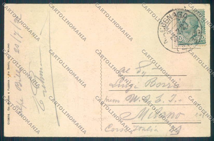 Verbania Macugnaga Monte Rosa cartolina ZQ7458 – retro