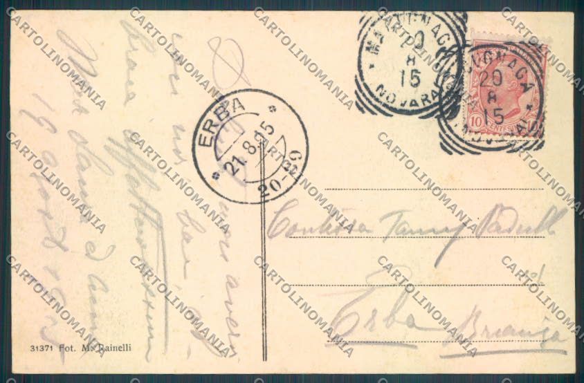 Verbania Macugnaga cartolina ZQ7468 – retro