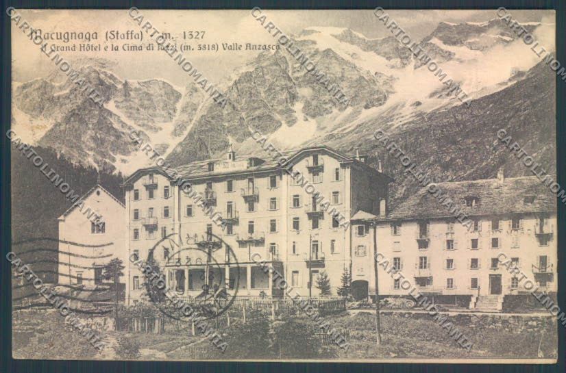 Verbania Macugnaga cartolina ZQ7476 – fronte