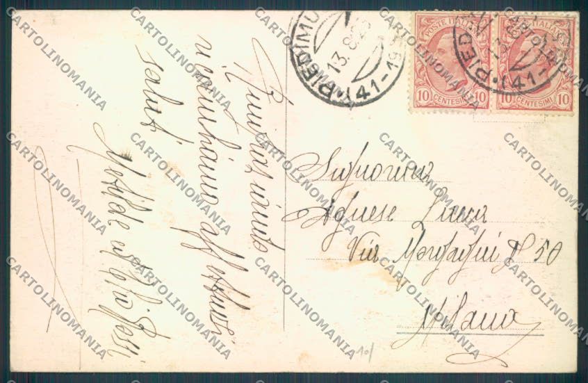 Verbania Macugnaga Monte Rosa cartolina ZQ7480 – retro