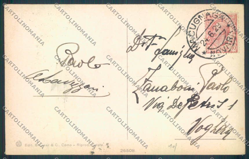 Verbania Macugnaga Monte Rosa cartolina ZQ7492 – retro