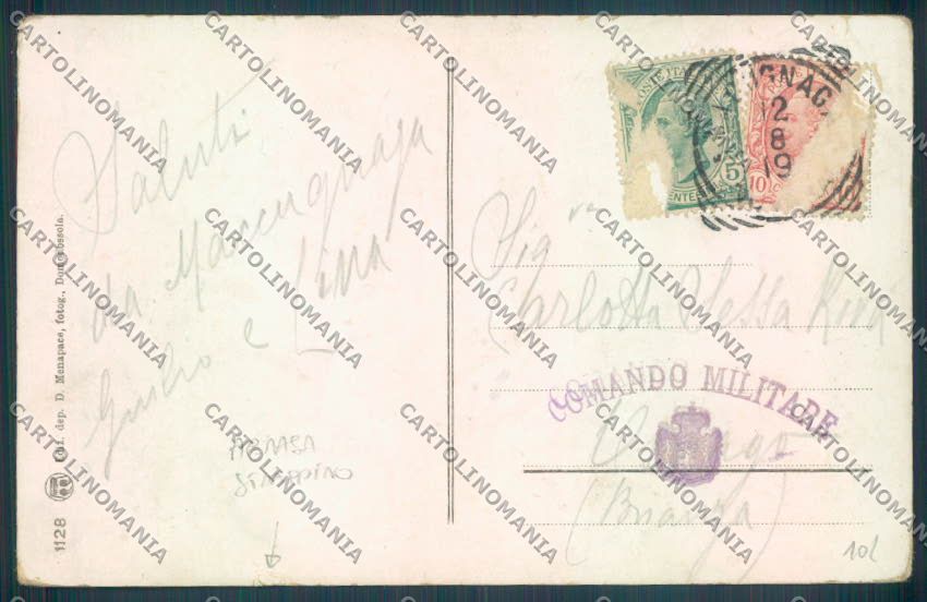 Verbania Macugnaga Monte Rosa ABRASA STRAPPINO cartolina ZQ7495 – retro