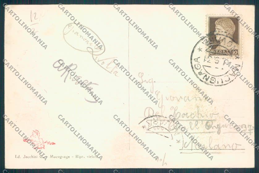 Verbania Macugnaga cartolina ZQ7503 – retro
