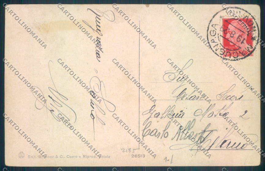 Verbania Macugnaga Monte Rosa cartolina ZQ7507 – retro