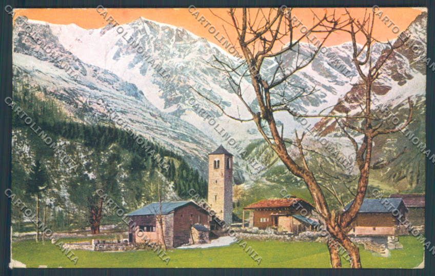 Verbania Macugnaga Monte Rosa cartolina ZQ7508 – fronte