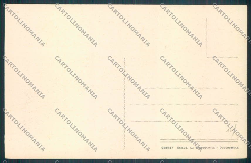 Verbania Macugnaga Monte Rosa cartolina ZQ7509 – retro