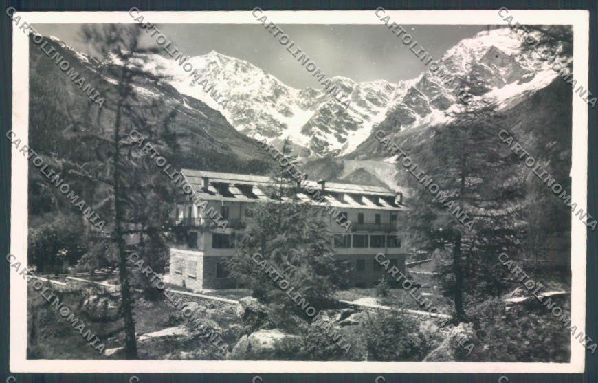 Verbania Macugnaga Monte Rosa Foto cartolina ZQ7518 – fronte