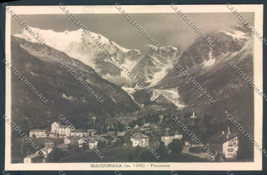 Verbania Macugnaga Monte Rosa cartolina ZQ7526 – fronte