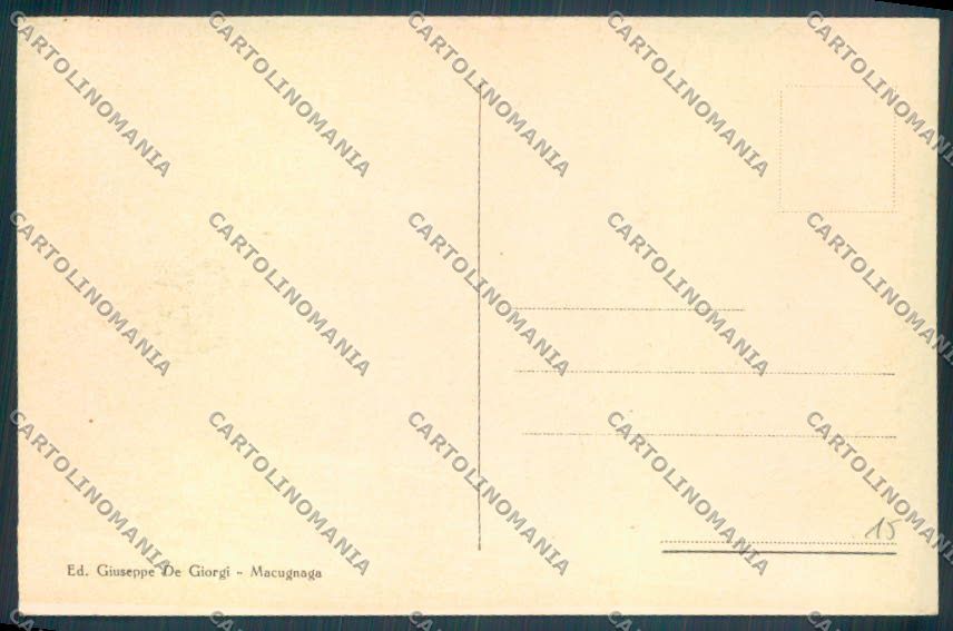 Verbania Macugnaga Monte Rosa cartolina ZQ7526 – retro