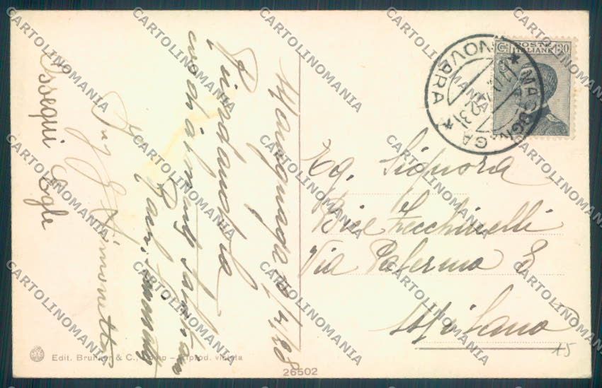 Verbania Macugnaga Monte Rosa cartolina ZQ7529 – retro