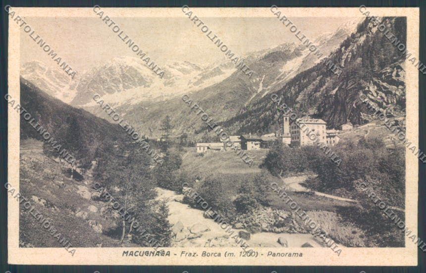 Verbania Macugnaga cartolina ZQ7531 – fronte