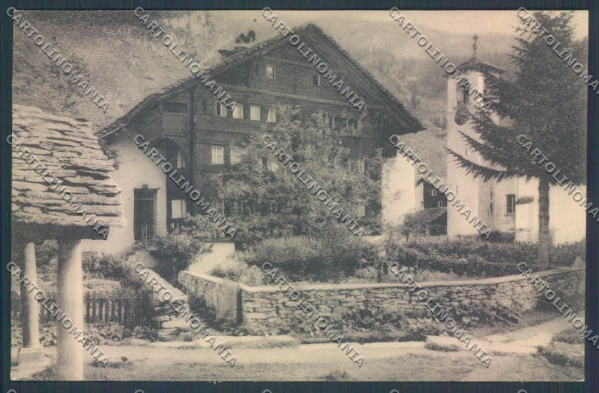 Verbania Macugnaga cartolina ZQ7534 – fronte