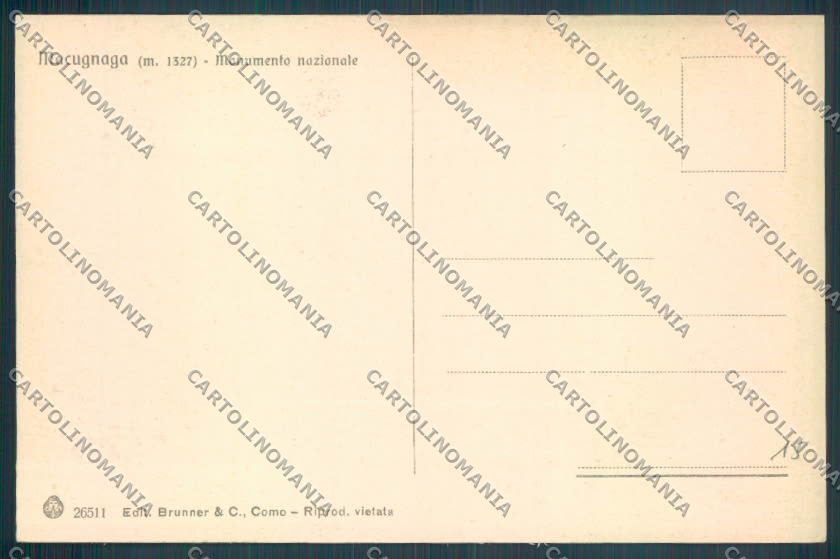 Verbania Macugnaga cartolina ZQ7534 – retro