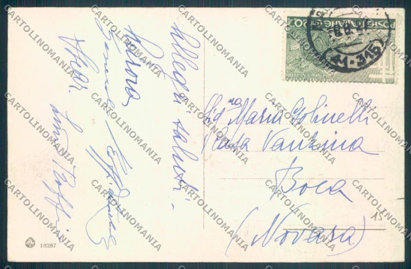 Verbania Macugnaga Monte Rosa cartolina ZQ7535 – retro