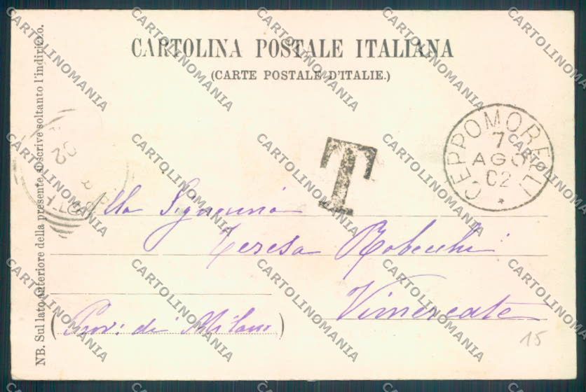 Verbania Macugnaga Monte Rosa cartolina ZQ7538 – retro