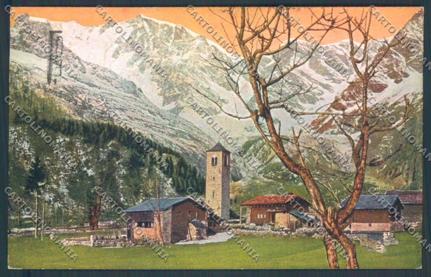 Verbania Macugnaga Monte Rosa cartolina ZQ7555 – fronte