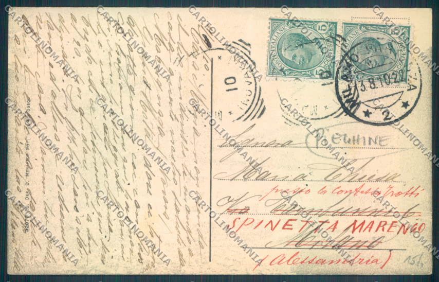 Verbania Macugnaga Monte Rosa PIEGHINE cartolina ZQ7564 – retro