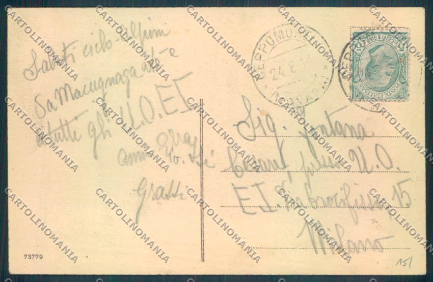 Verbania Macugnaga cartolina ZQ7566 – retro