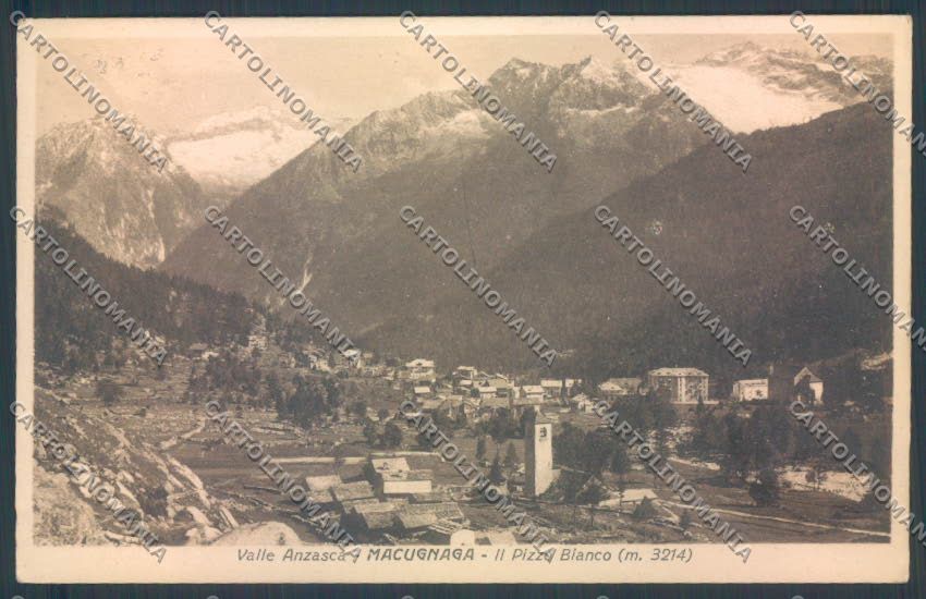 Verbania Macugnaga cartolina ZQ7571 – fronte