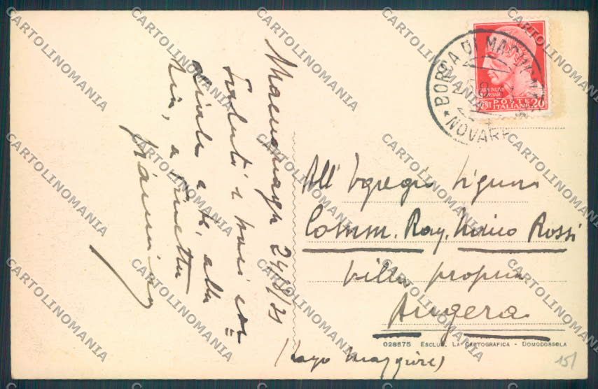 Verbania Macugnaga cartolina ZQ7571 – retro