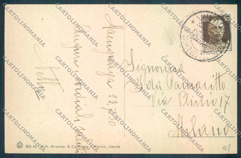 Verbania Macugnaga Monte Rosa cartolina ZQ7576 – retro