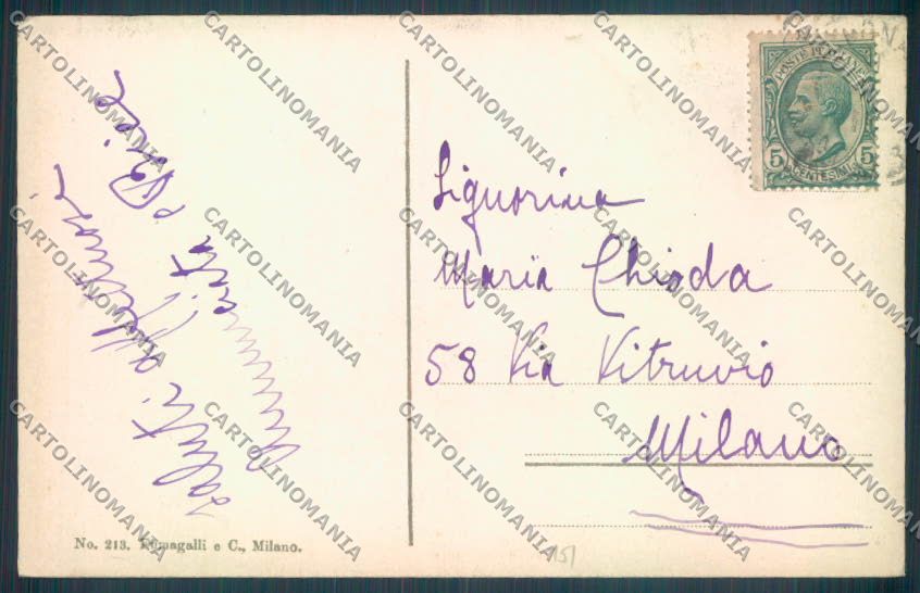 Verbania Macugnaga Monte Rosa cartolina ZQ7578 – retro