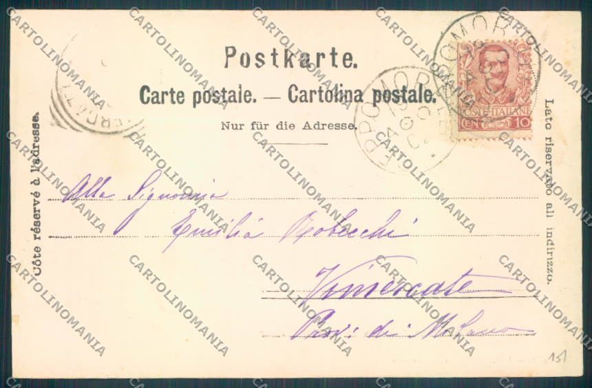 Verbania Macugnaga cartolina ZQ7592 – retro