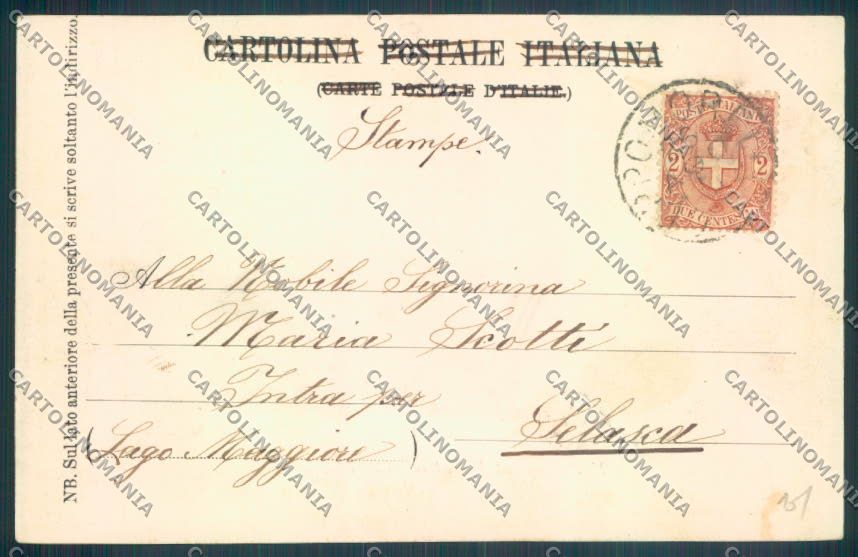 Verbania Macugnaga cartolina ZQ7596 – retro