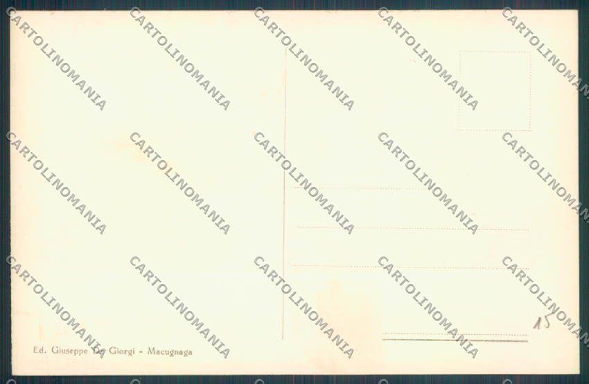 Verbania Macugnaga Monte Rosa Foto cartolina ZQ7610 – retro