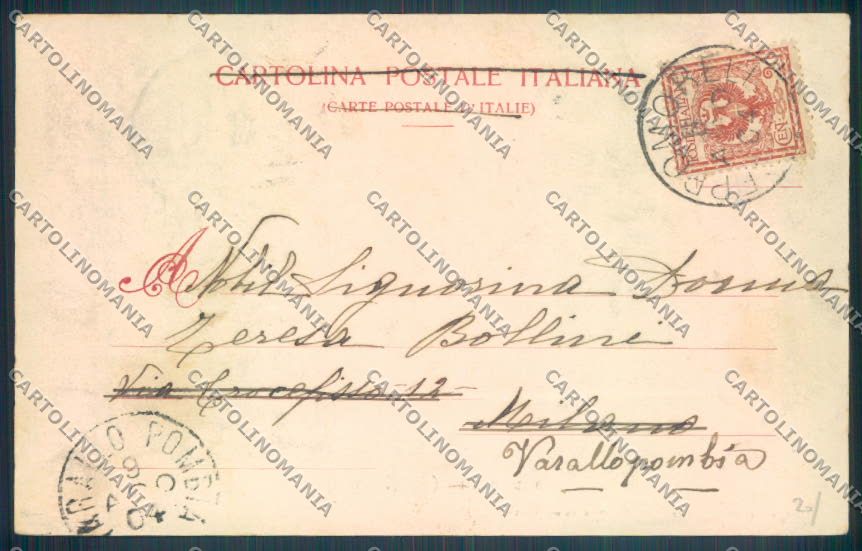 Verbania Macugnaga Monte Rosa cartolina ZQ7630 – retro