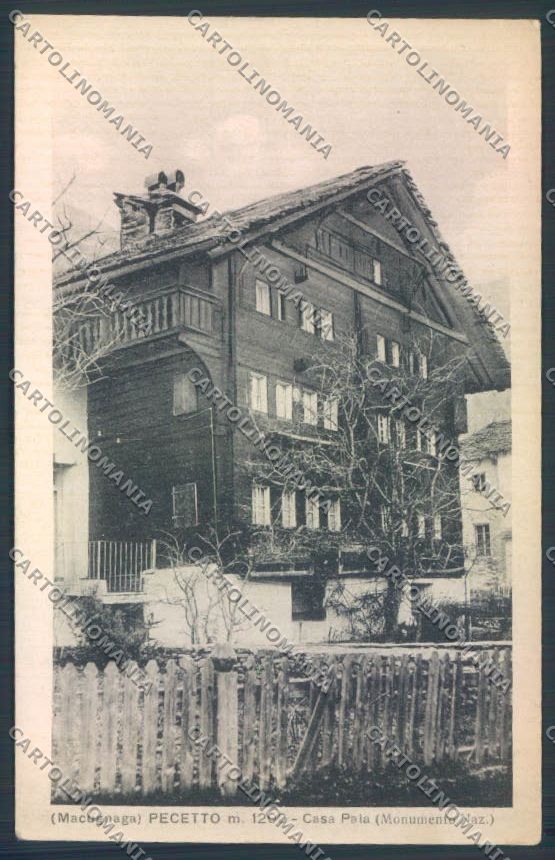 Verbania Macugnaga STRAPPINO cartolina ZQ7635 – fronte