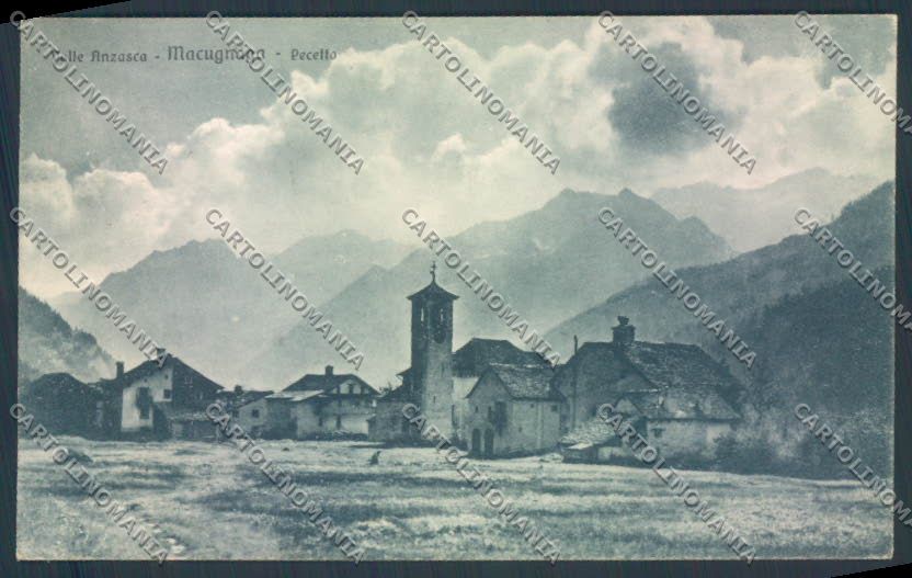 Verbania Macugnaga cartolina ZQ7637 – fronte