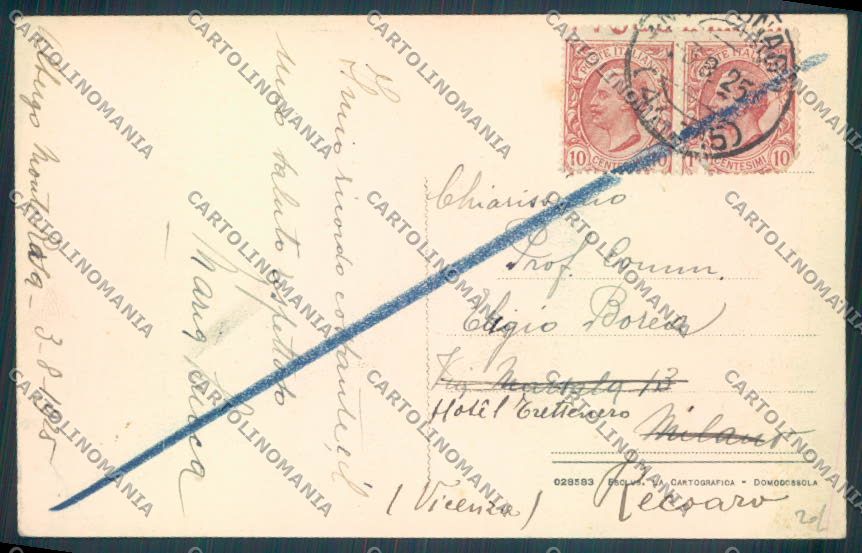 Verbania Macugnaga cartolina ZQ7640 – retro